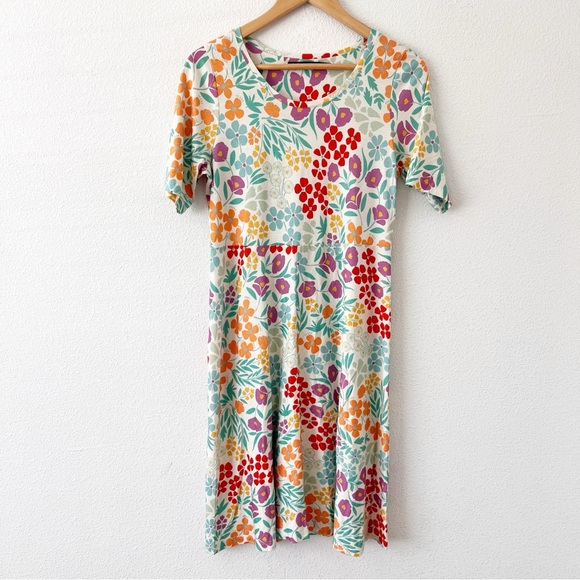 Gudrun Sjödén Floral Printed Dress in Multicolor - Picture 2 of 9